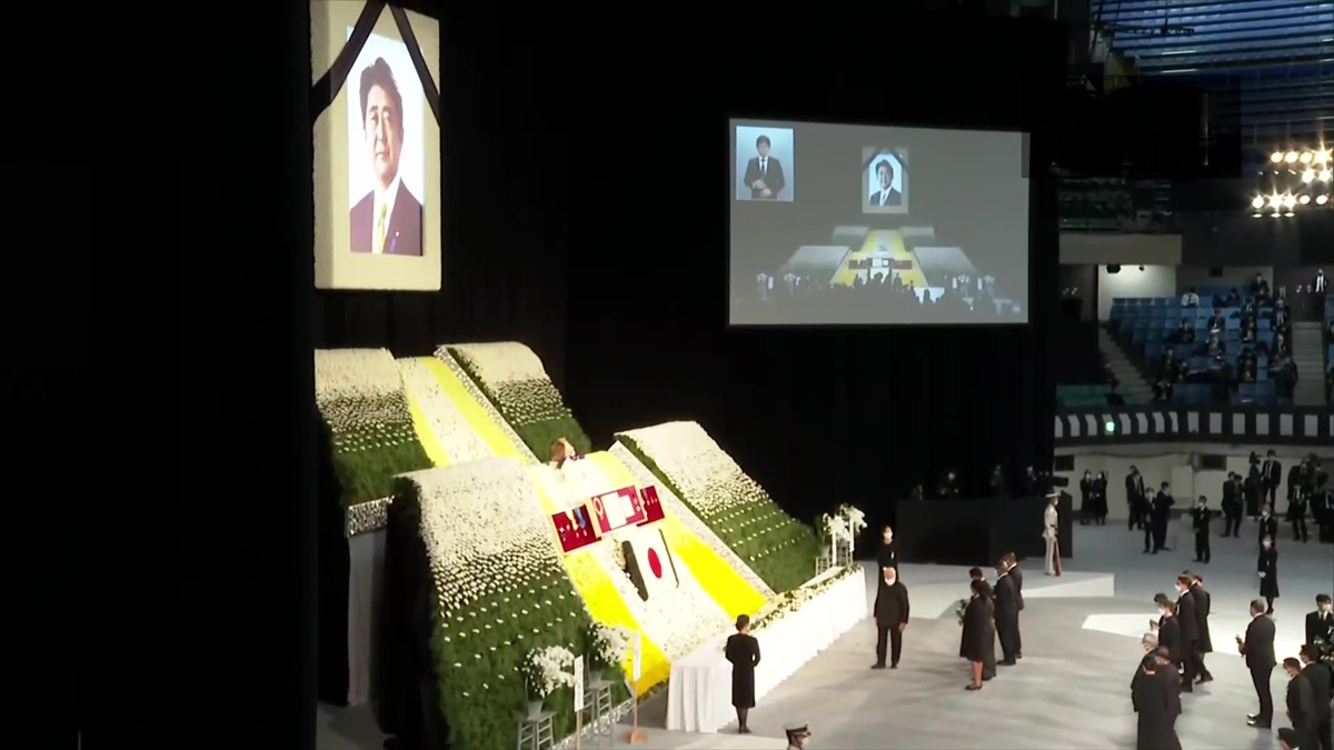 Shinzo Abe Laid To Rest In State Funeral Which Cost Japan $11.5 Mn Amid Public Opposition